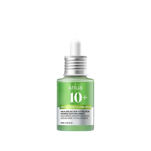 Anua Azelaic Acid 10 Hyaluron Serum 30ml | Sérum Calmante y Antirojeces