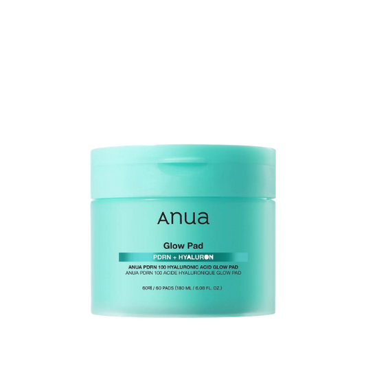 Anua PDRN Hyaluronic Glow Pad (60 Pads) | Tonificador Iluminador