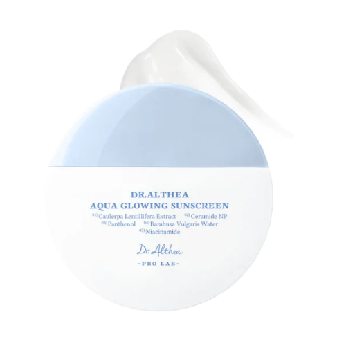 Protector Solar Dr. Althea Aqua Glowing Sunscreen SPF 50+ | Glow Facial